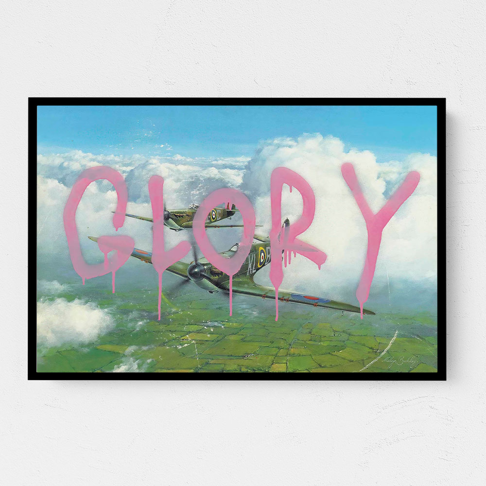 【25％OFF】 Glory Art Wall Banksy 版画